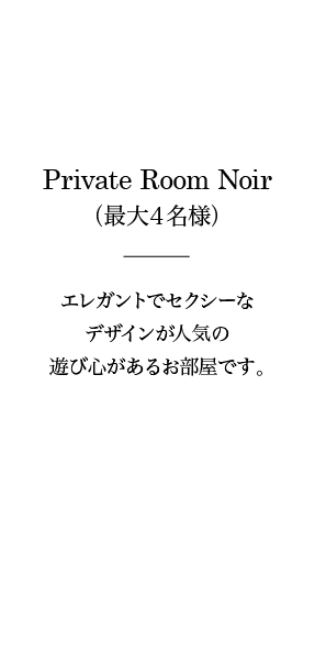 Private Room Noir